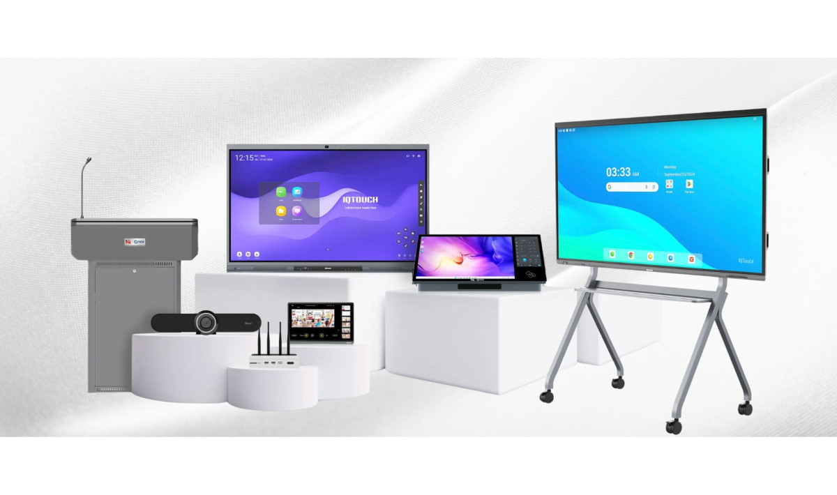 IQ Board ve IQ etkileşimli çözümleri ile eğitim ve iş dünyası için yenilikçi teknolojiler